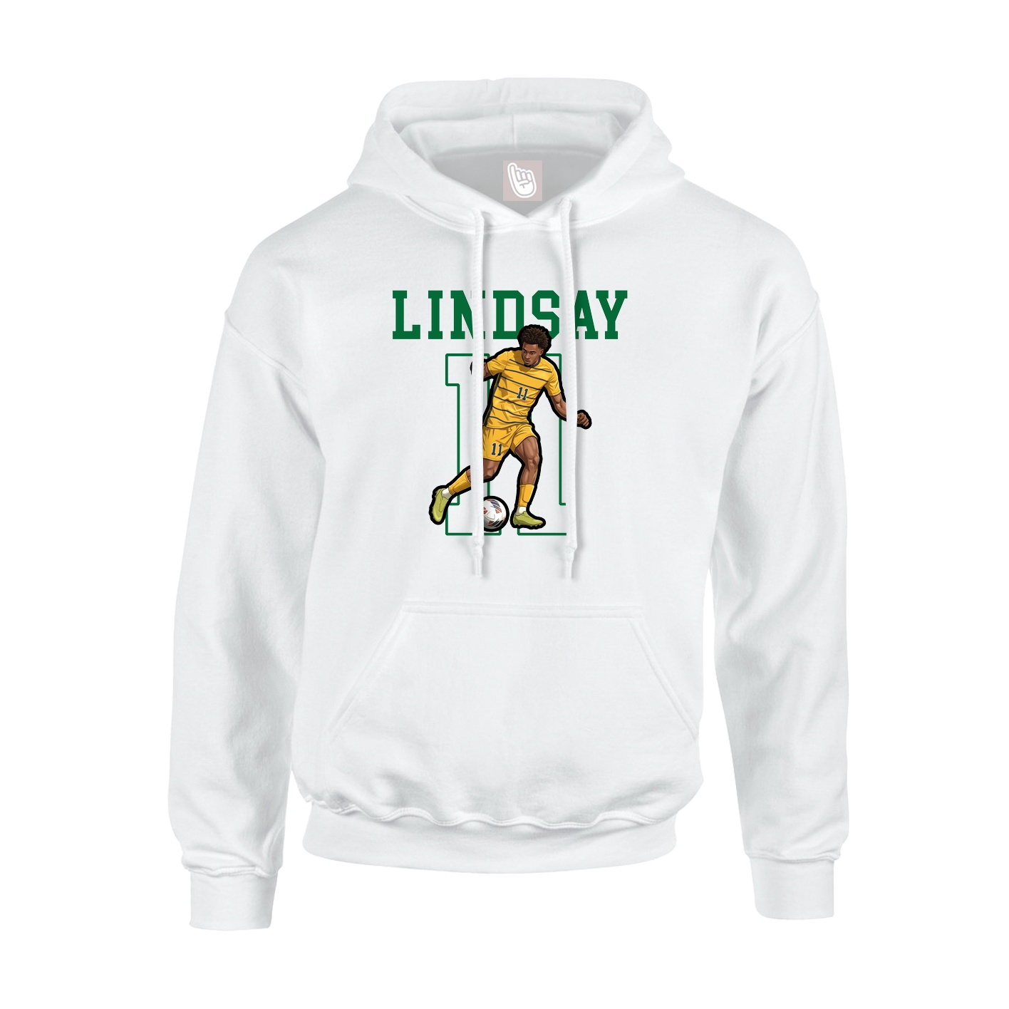 Youth Hoodie — Shirsey in White