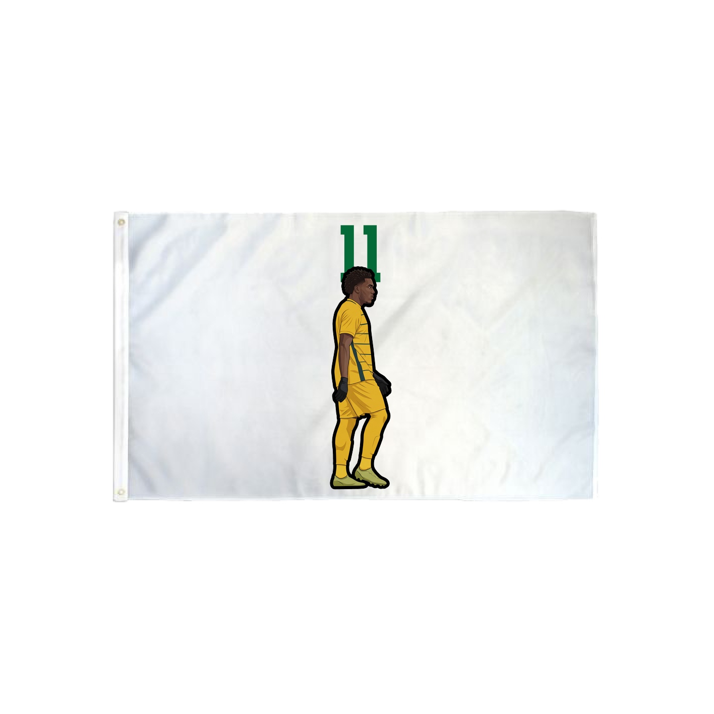 3x5 Flag — Number Top in Classic