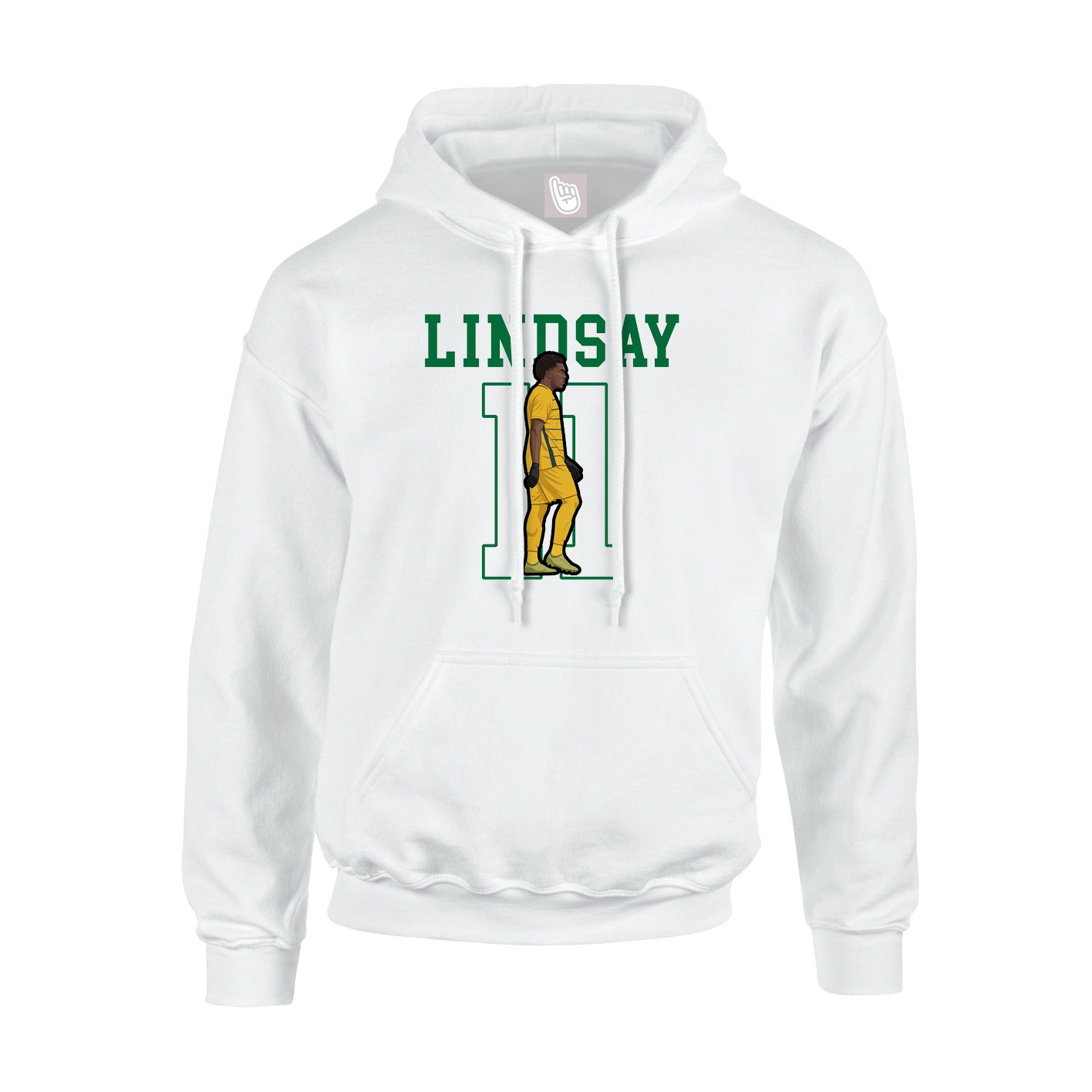 Hoodie — Shirsey in White
