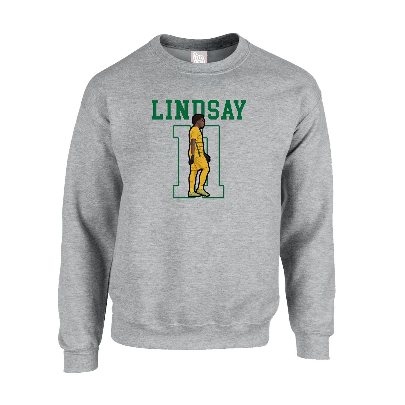 Fleece Crew — Shirsey in Grey