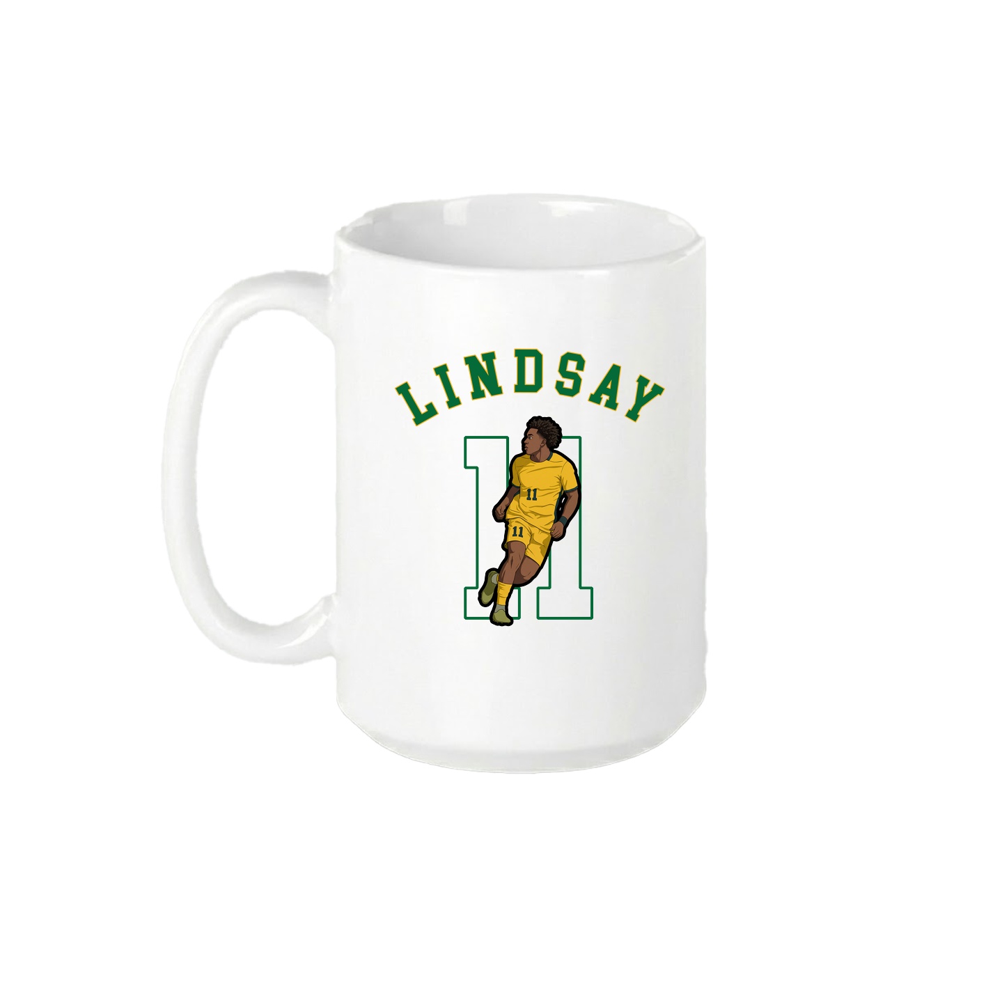 15oz Coffee Mug — Shirsey Arch in White
