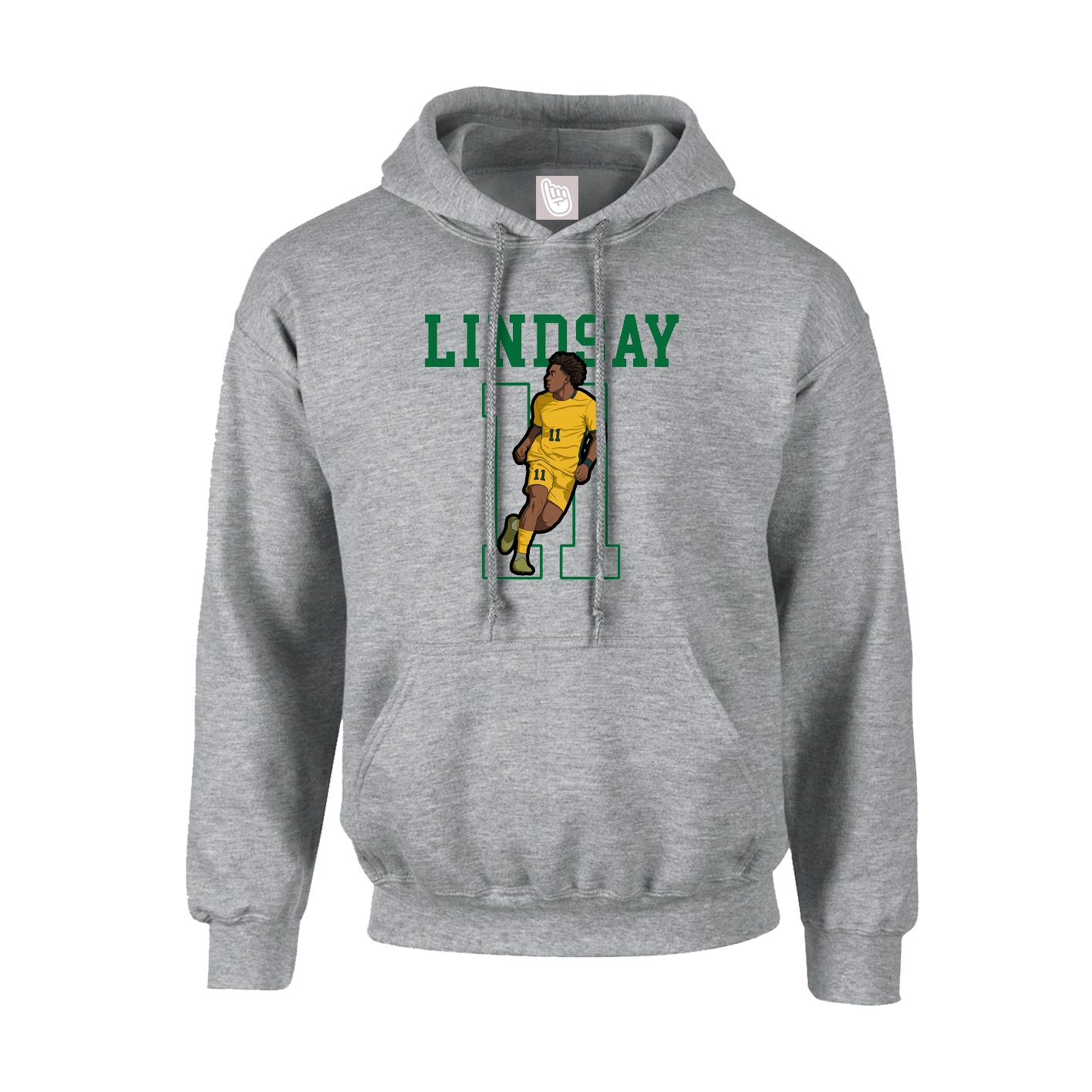 Youth Hoodie — Shirsey in Grey