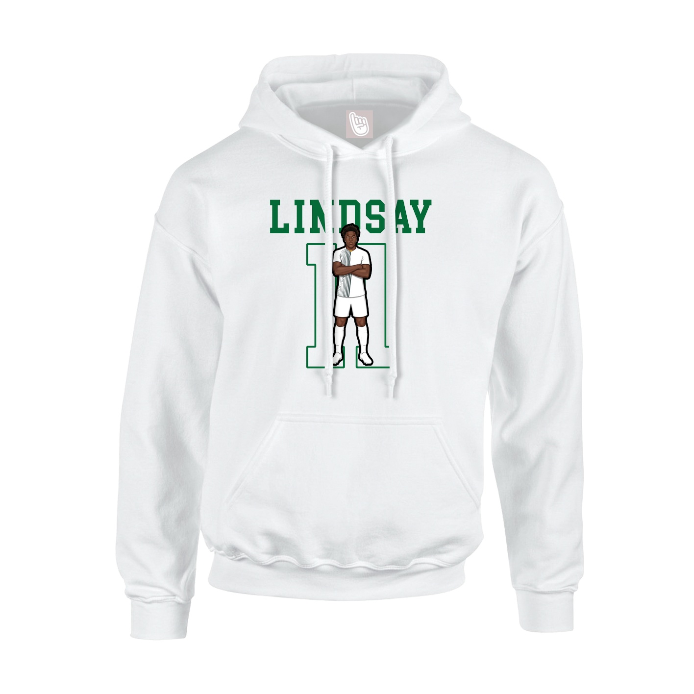 Youth Hoodie — Shirsey in White