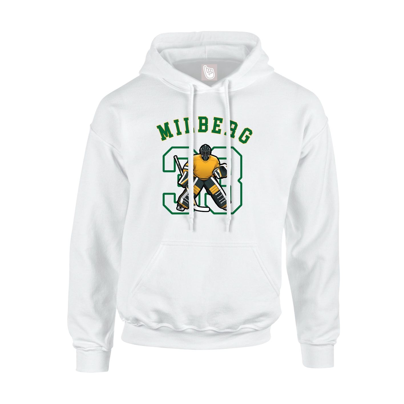 Hoodie — Shirsey Arch in White