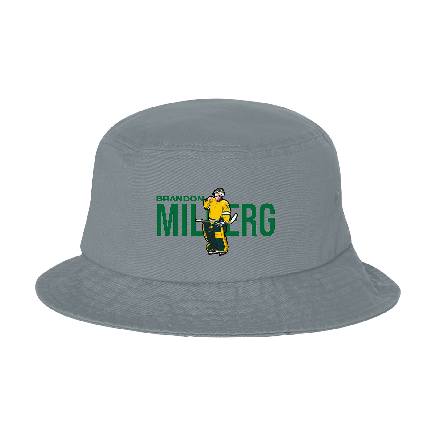 Bucket Cap — Player Name in Grey