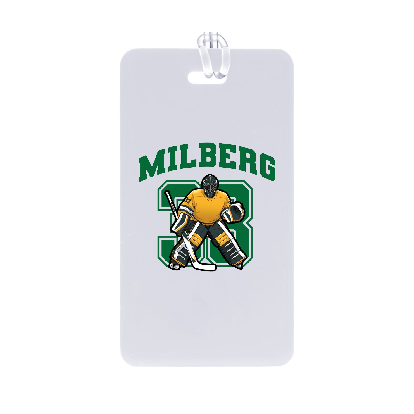 Bag Tag — Number in Classic