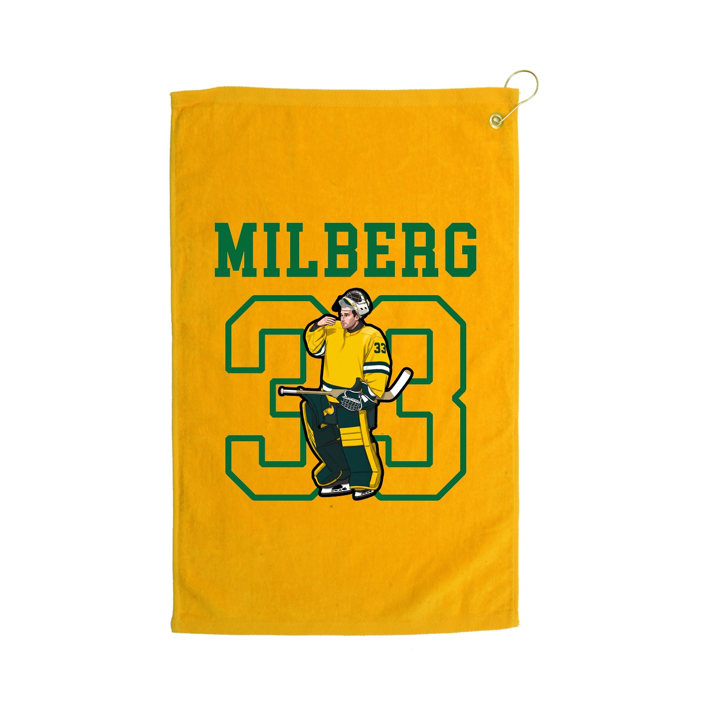 Golf Towel — Shirsey in Gold