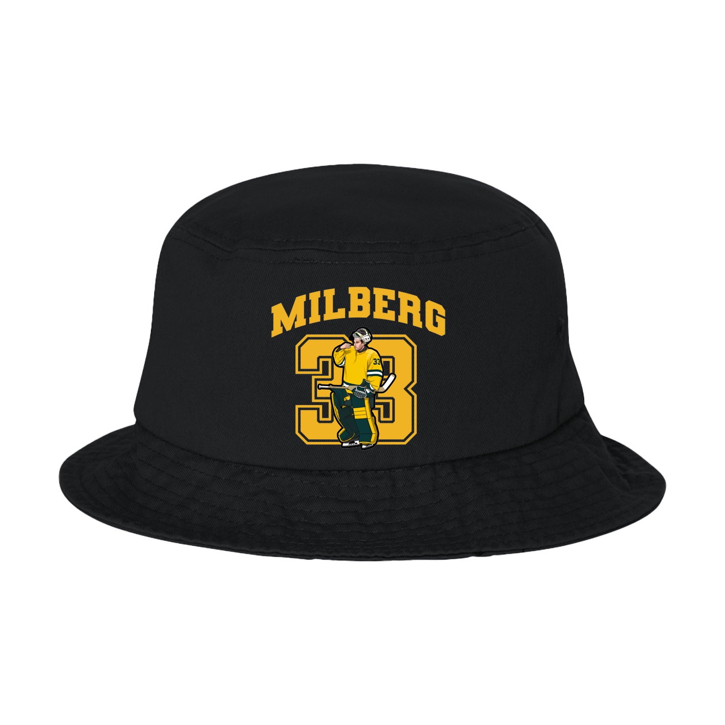 Bucket Cap — Number in Black
