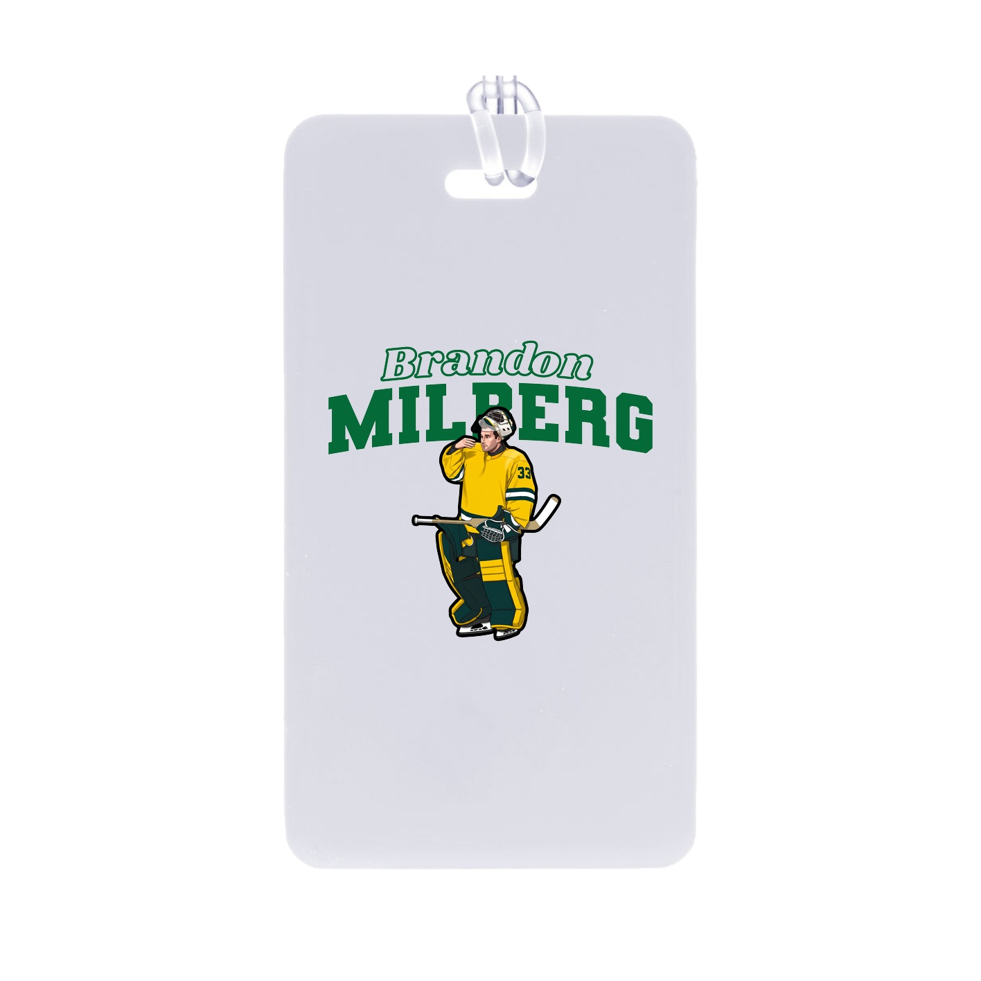 Bag Tag — Name Arch in Classic
