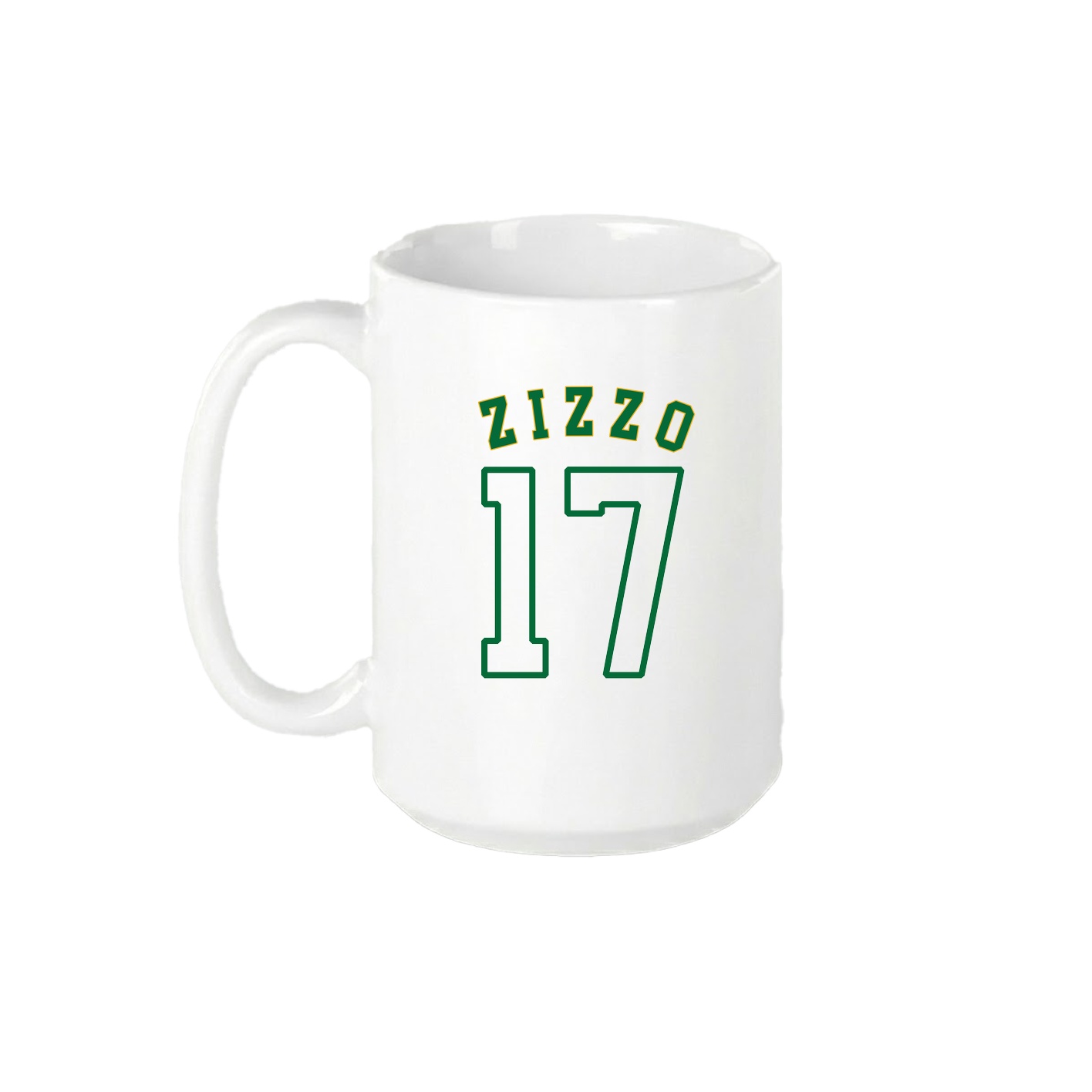 15oz Coffee Mug — Shirsey Arch in White
