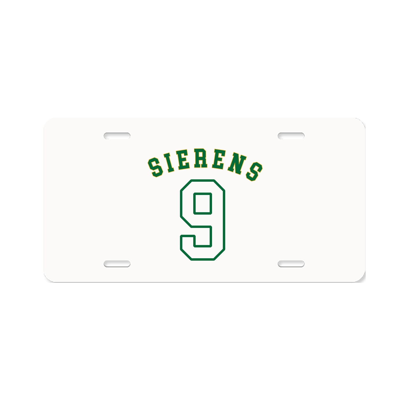 License Plate — Shirsey Arch in Classic