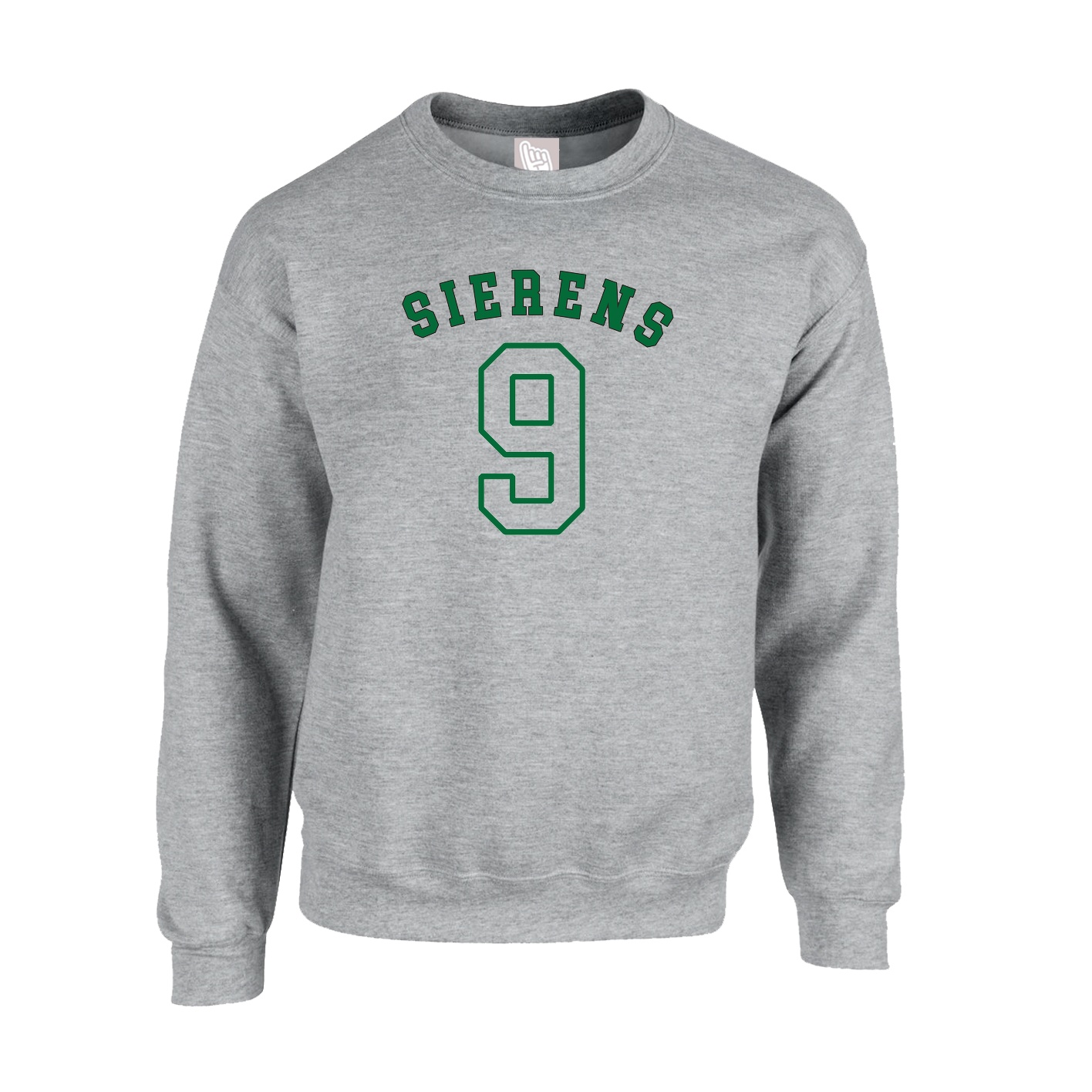 Fleece Crew — Shirsey Arch in Grey