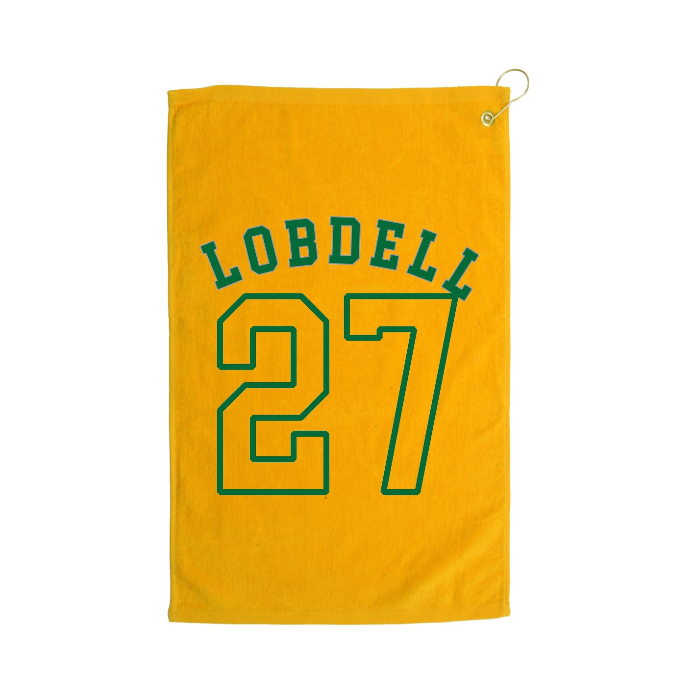 Golf Towel — Shirsey Arch in Gold