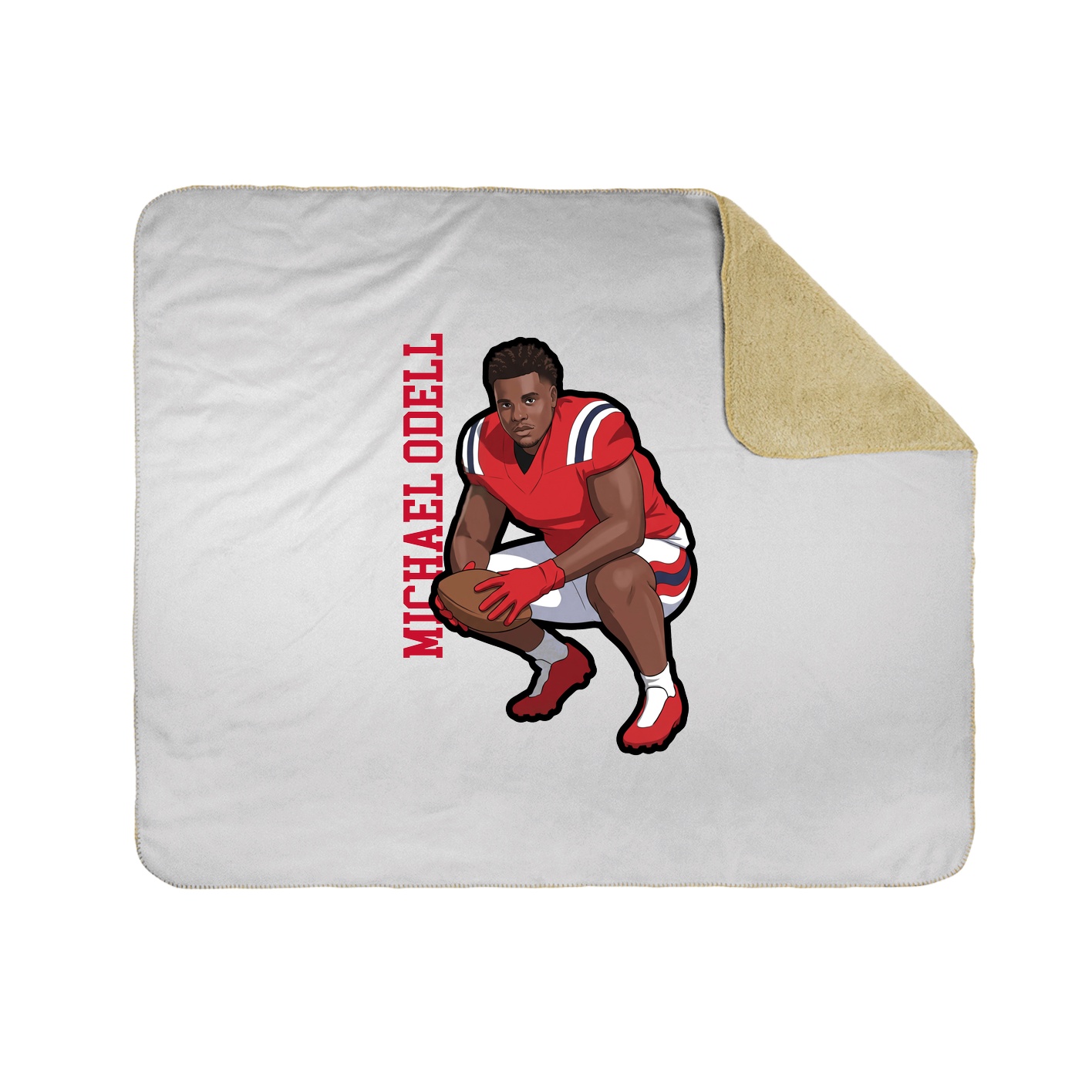 50x60 Sherpa Lined Throw Blanket