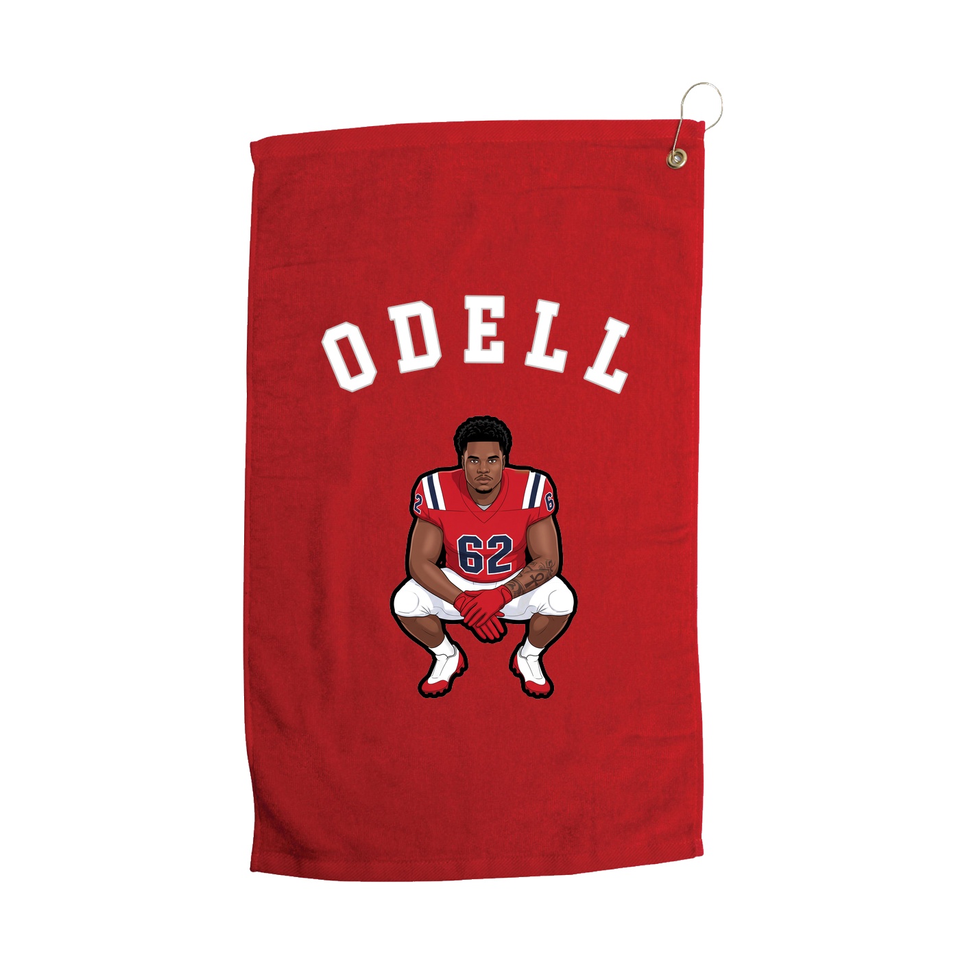Golf Towel — Shirsey Arch in Red