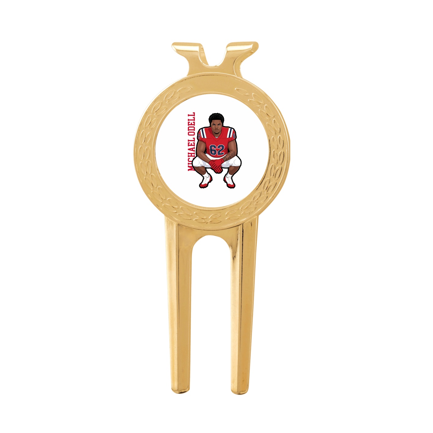 Divot Tool with Ball Marker — Name Vertical in Classic