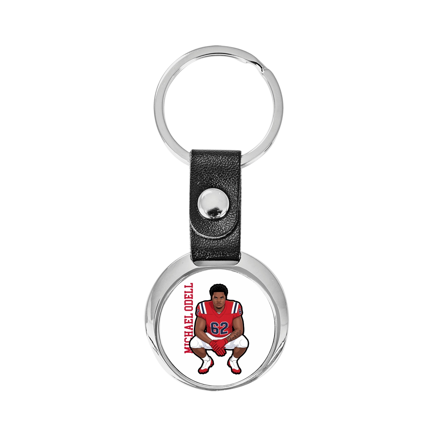Key Chain — Name Vertical in Classic