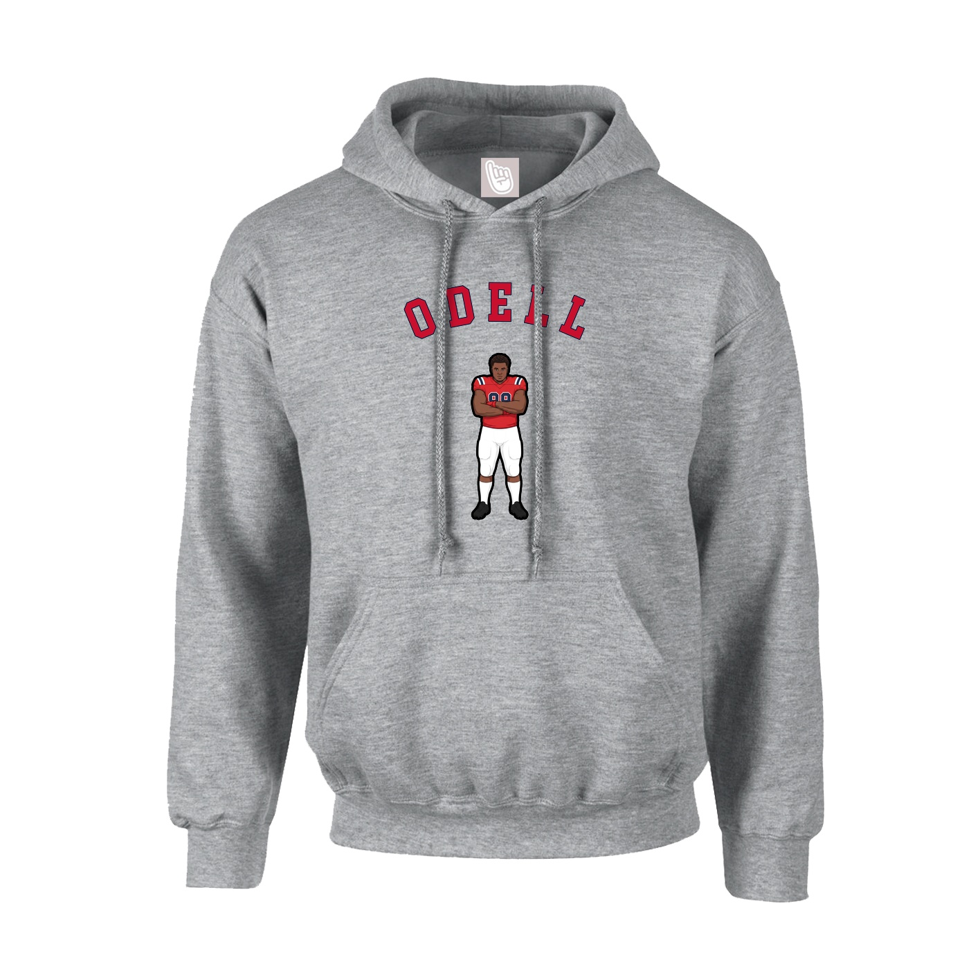 Youth Hoodie — Shirsey Arch in Grey