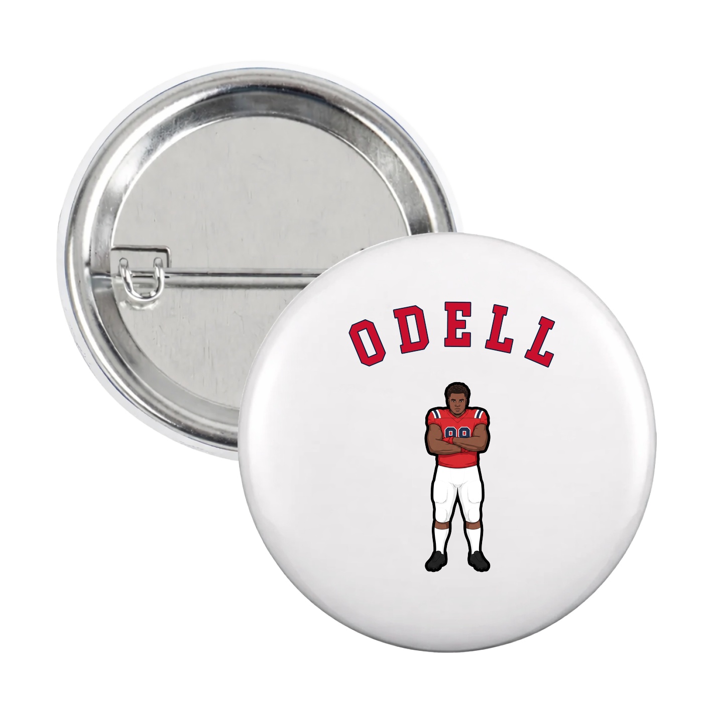 Game Day Button — Shirsey Arch in White