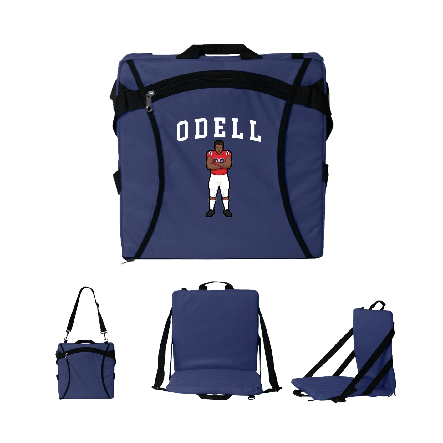 Folding Stadium Seat — Shirsey in Navy