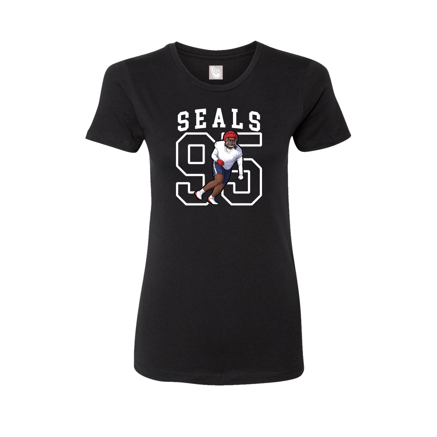 Fitted Women's Tee — Shirsey in Black