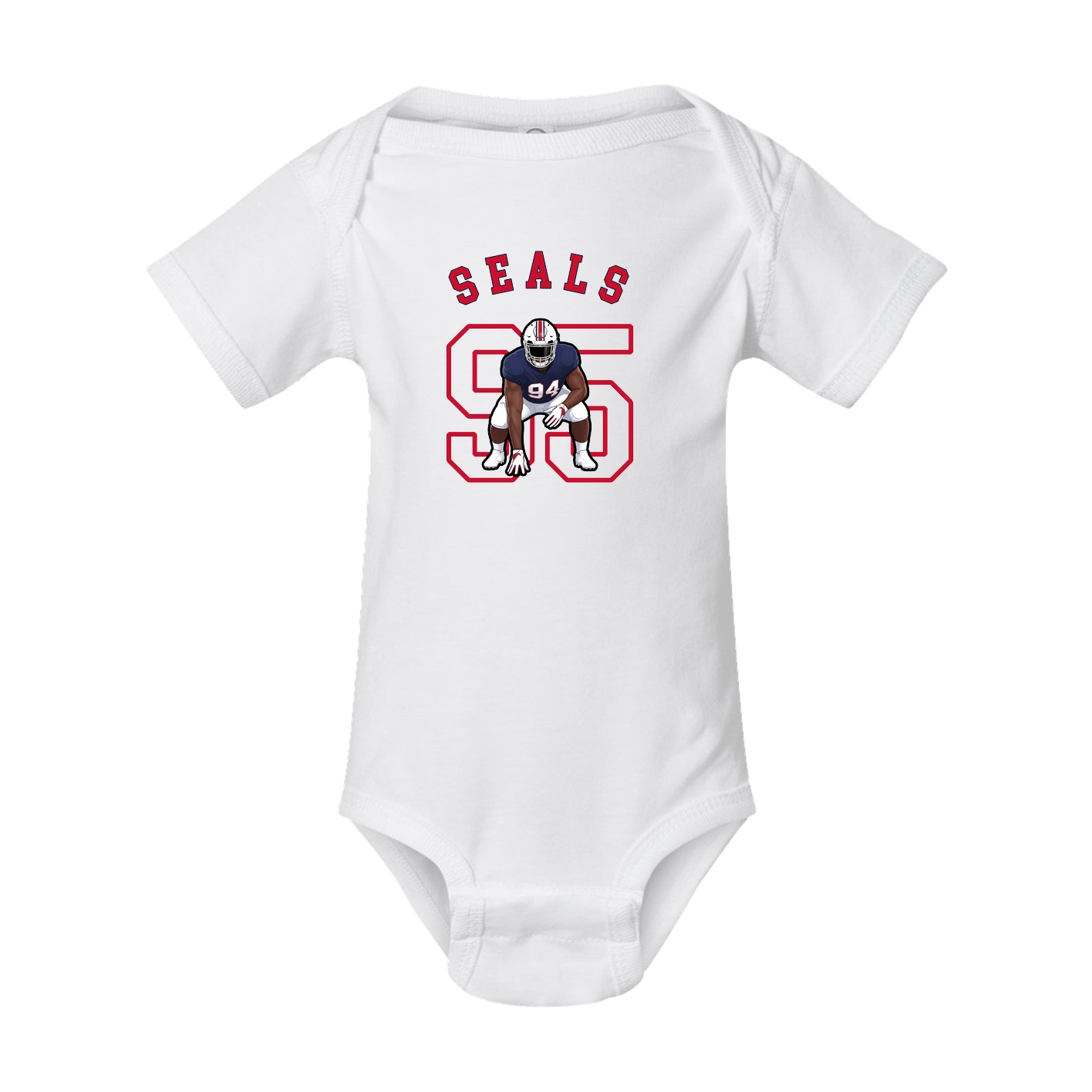 Baby Onesie — Shirsey Arch in White