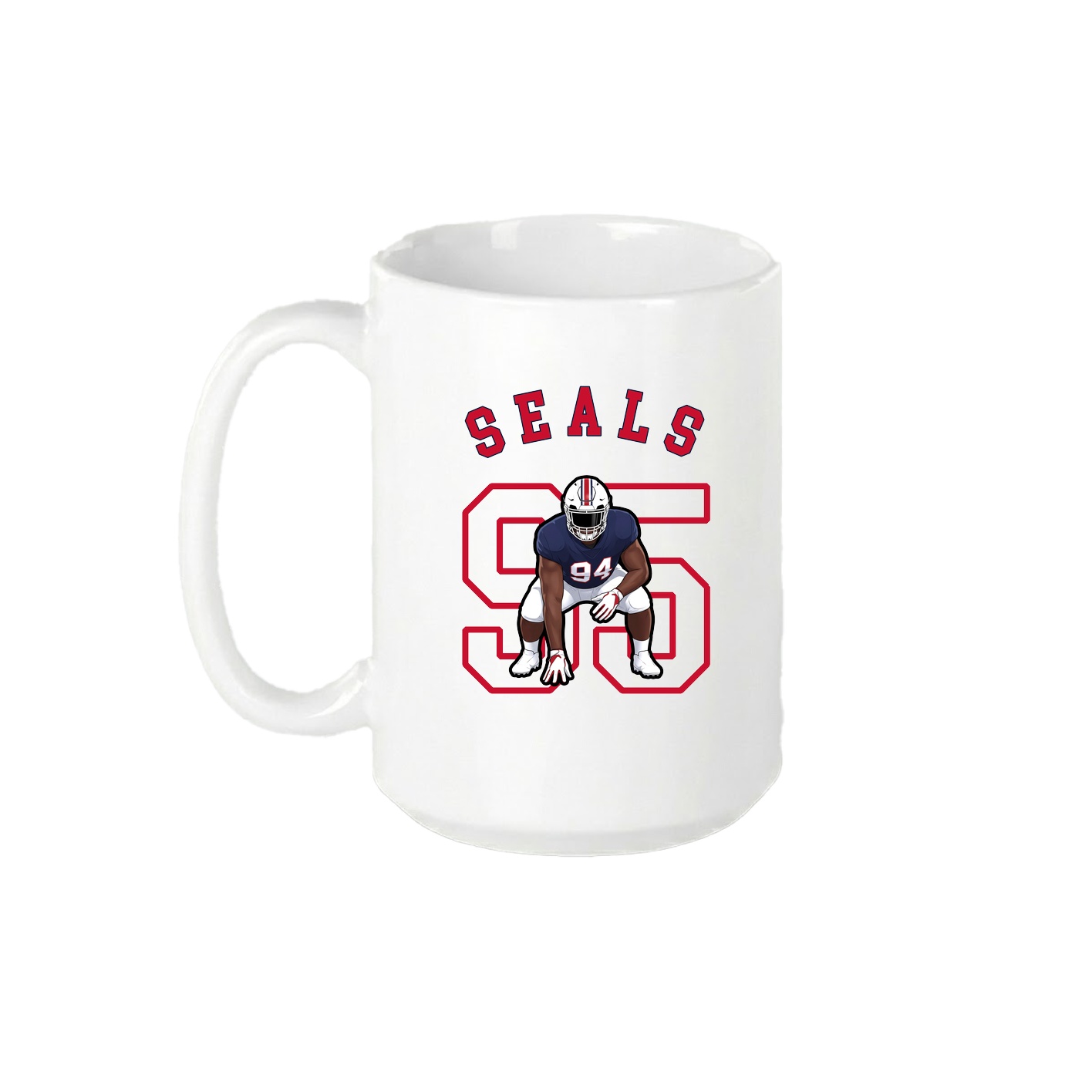 15oz Coffee Mug — Shirsey Arch in White