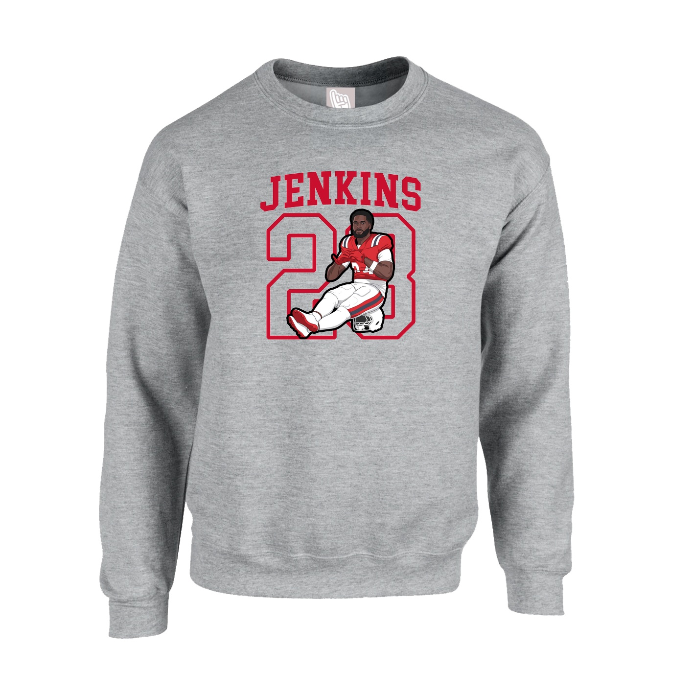 Fleece Crew — Shirsey in Grey