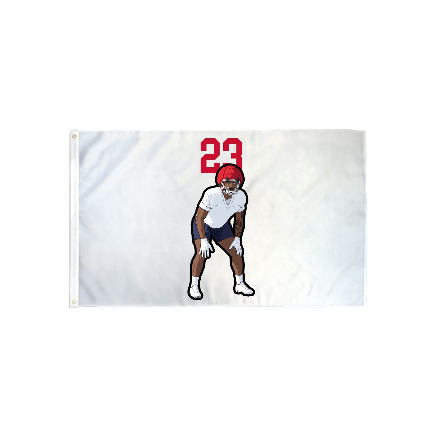 3x5 Flag — Number Top in Classic
