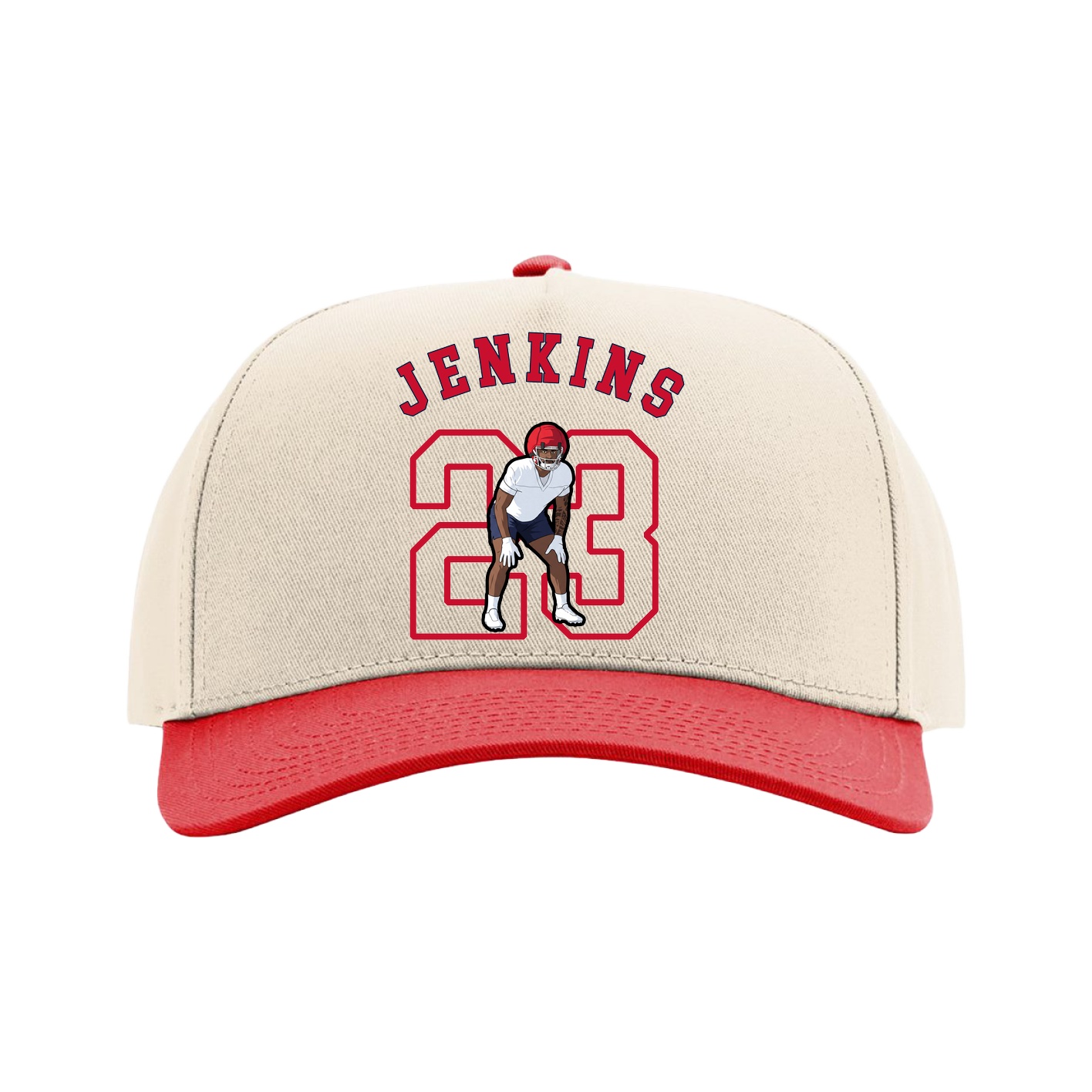 Full Fabric Five-Panel Champ Cap