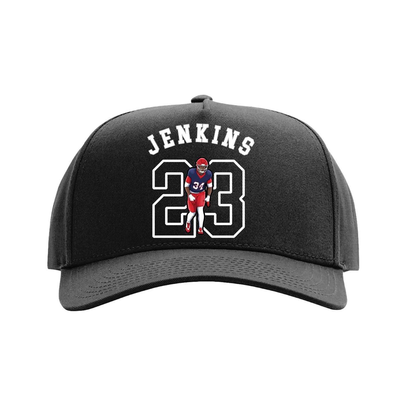 Full Fabric Five-Panel Champ Cap