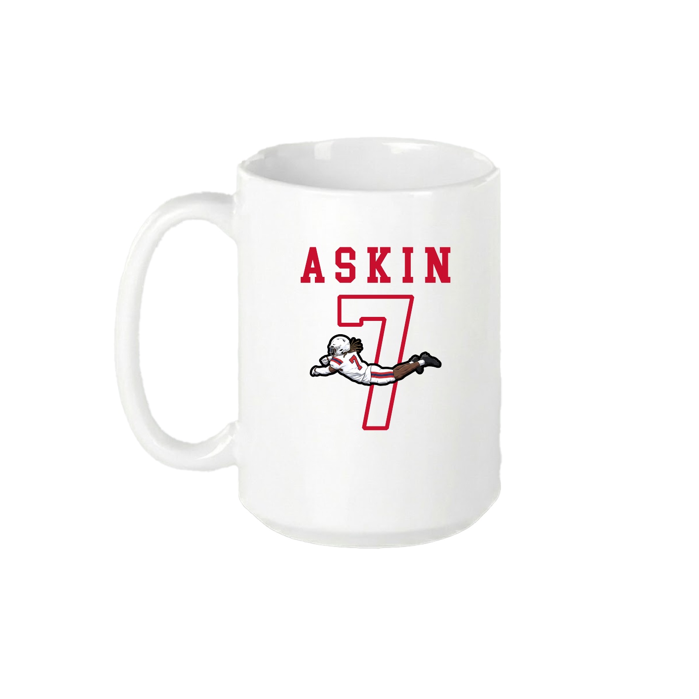 15oz Coffee Mug — Shirsey in White