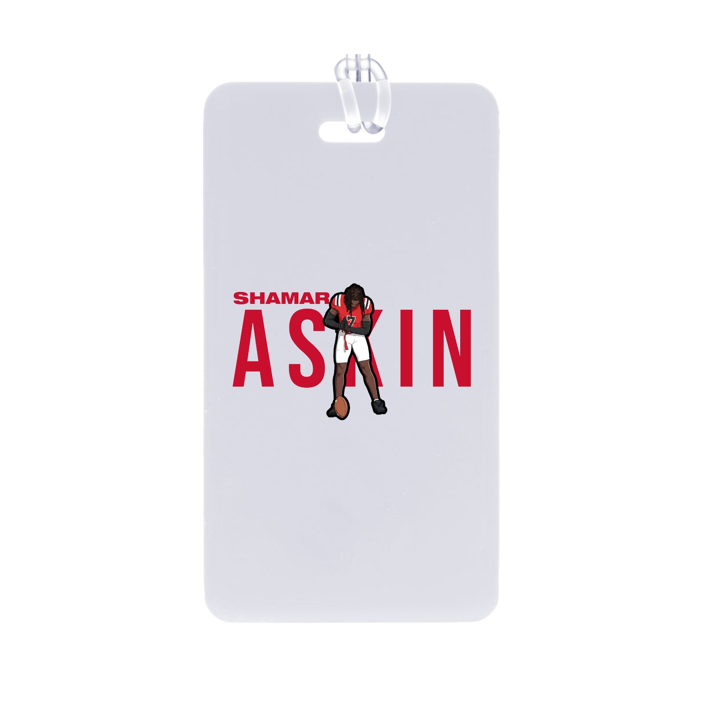 Bag Tag — Player Name in Classic