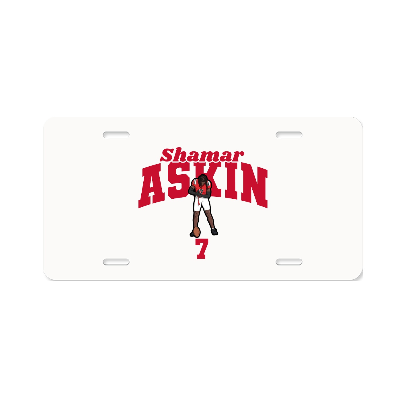 License Plate — Signature Arch in Classic