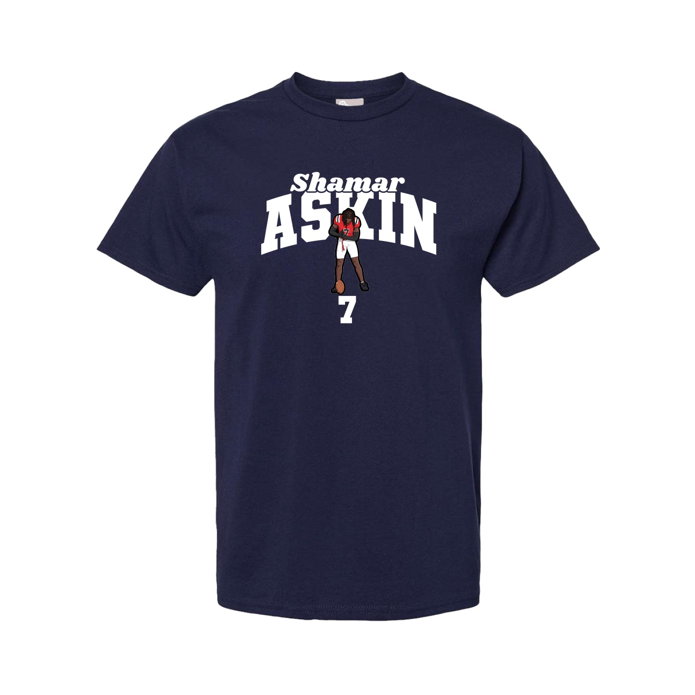 Tee — Signature Arch in Navy