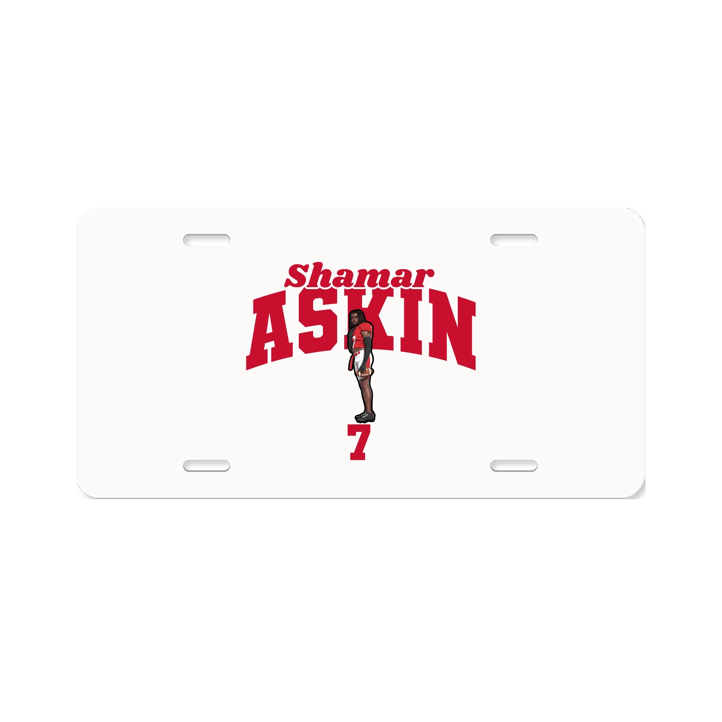 License Plate — Signature Arch in Classic