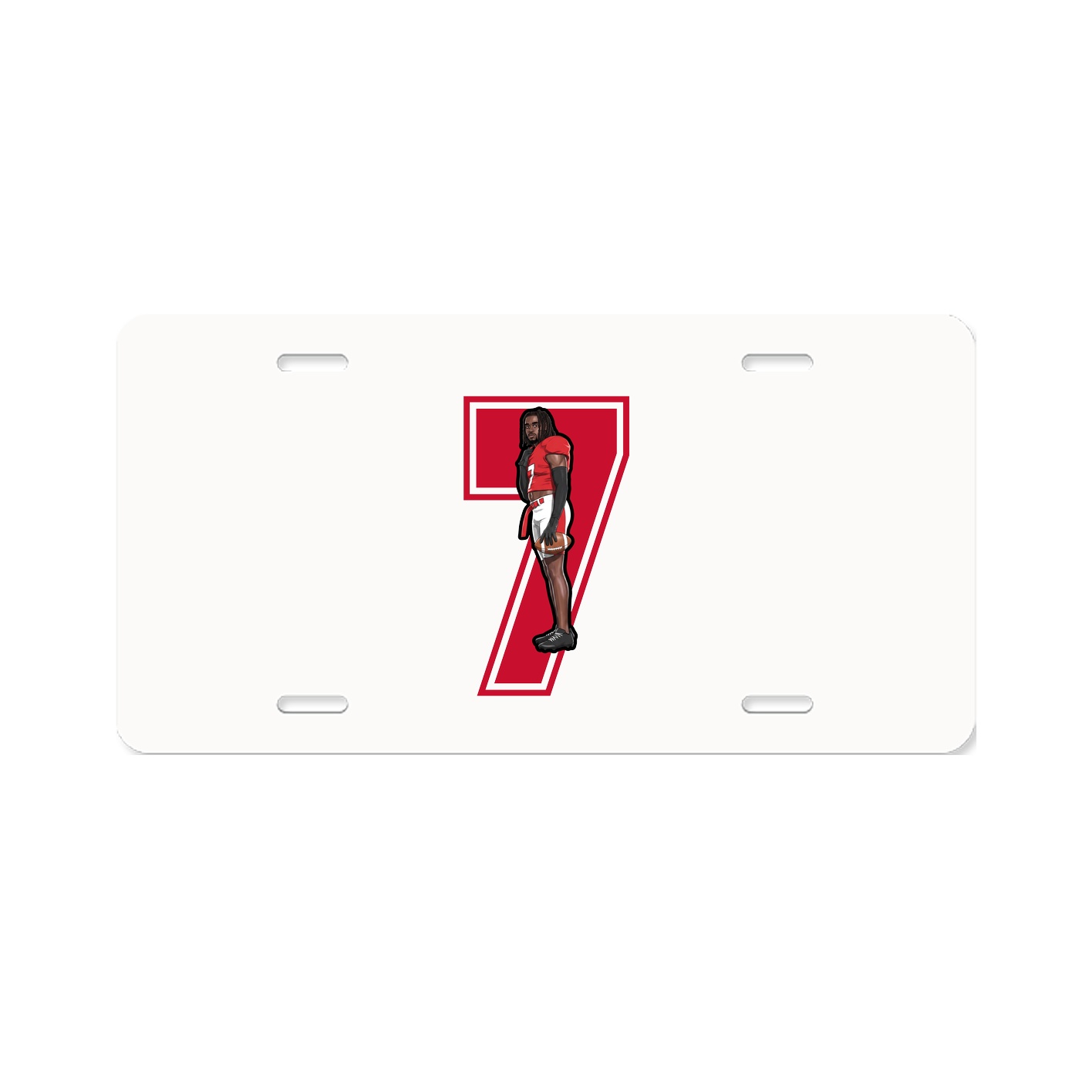 License Plate — Number in Classic