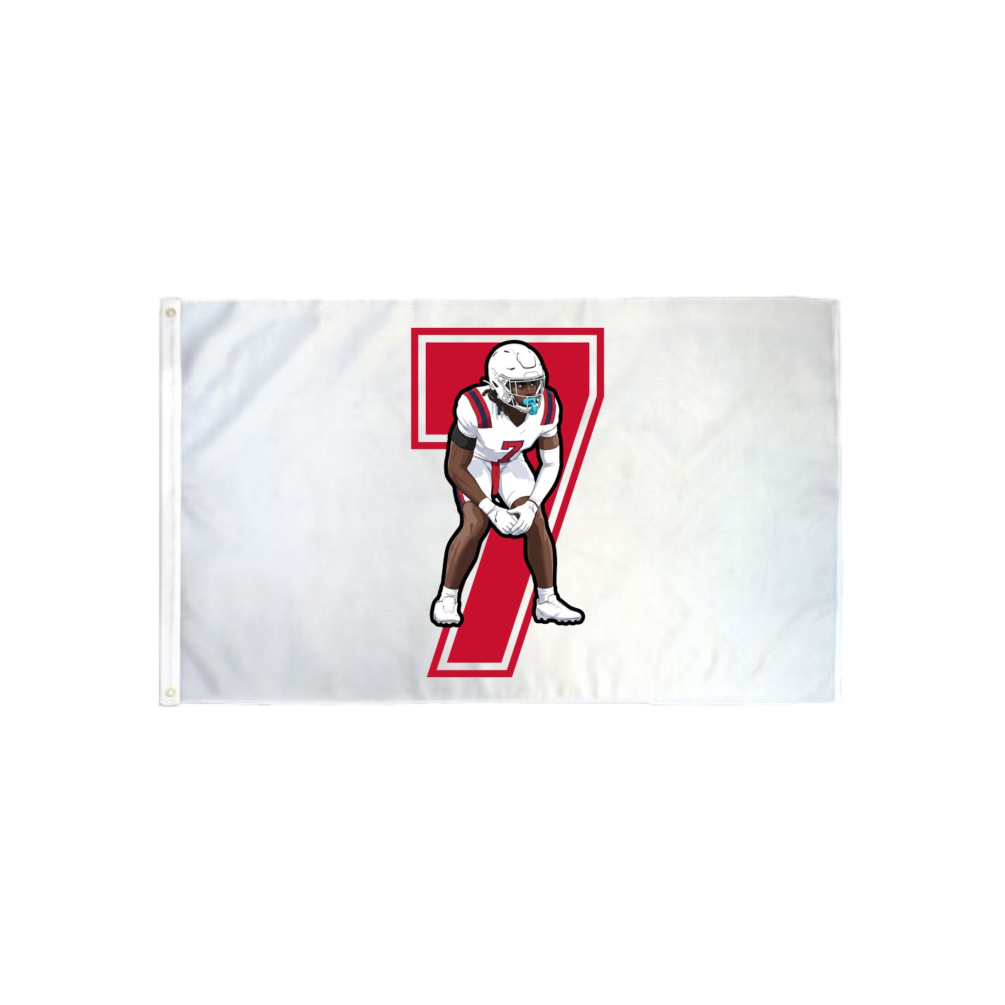 3x5 Flag — Number in Classic