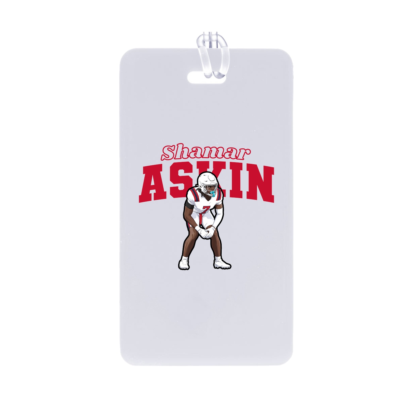 Bag Tag — Name Arch in Classic