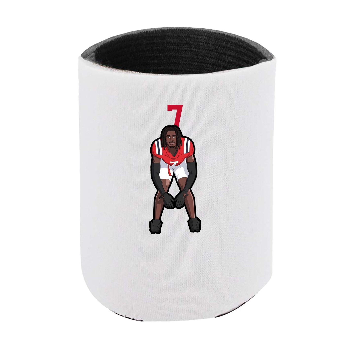 Can Holder — Number Top in White