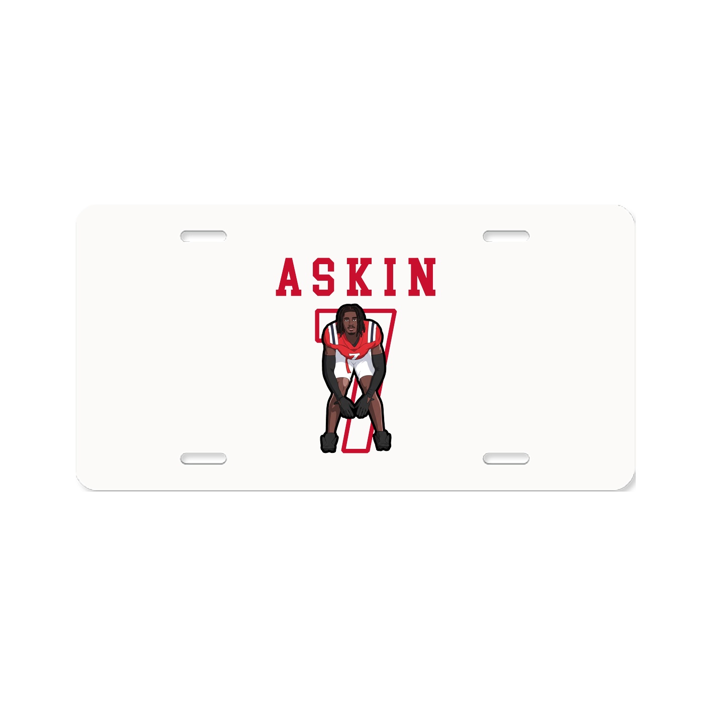 Aluminum License Plate