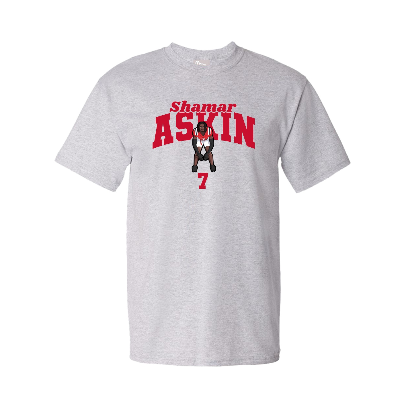 Youth Tee — Signature Arch in Grey