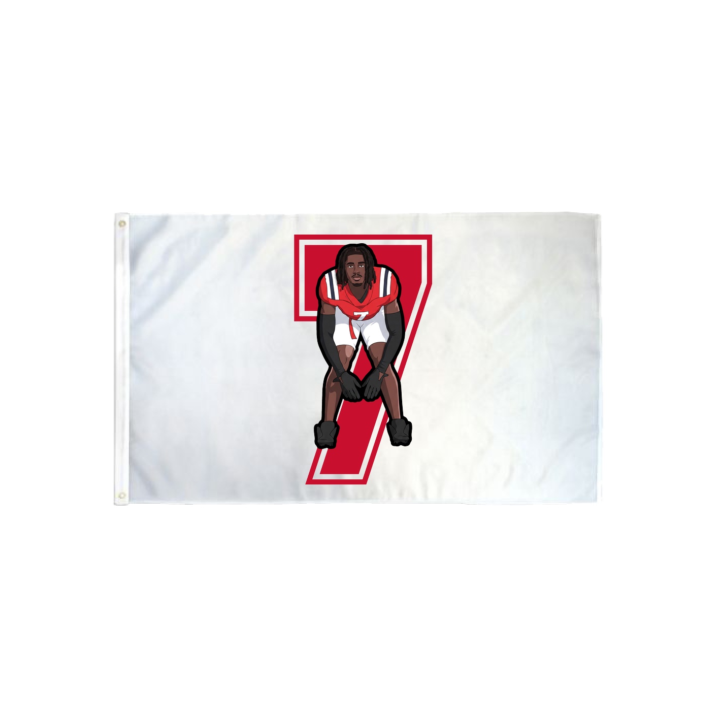 3x5 Flag — Number in Classic