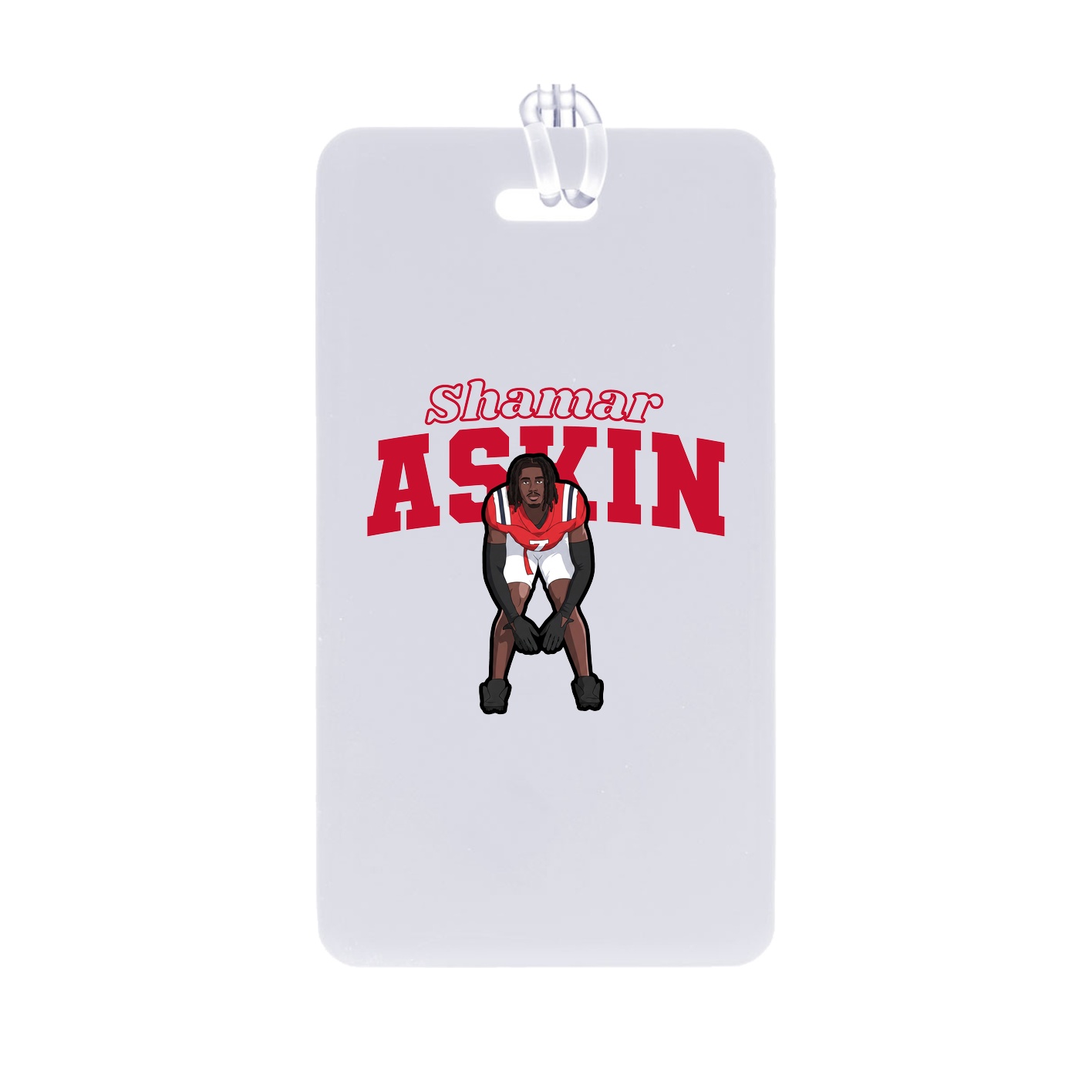 Bag Tag — Name Arch in Classic