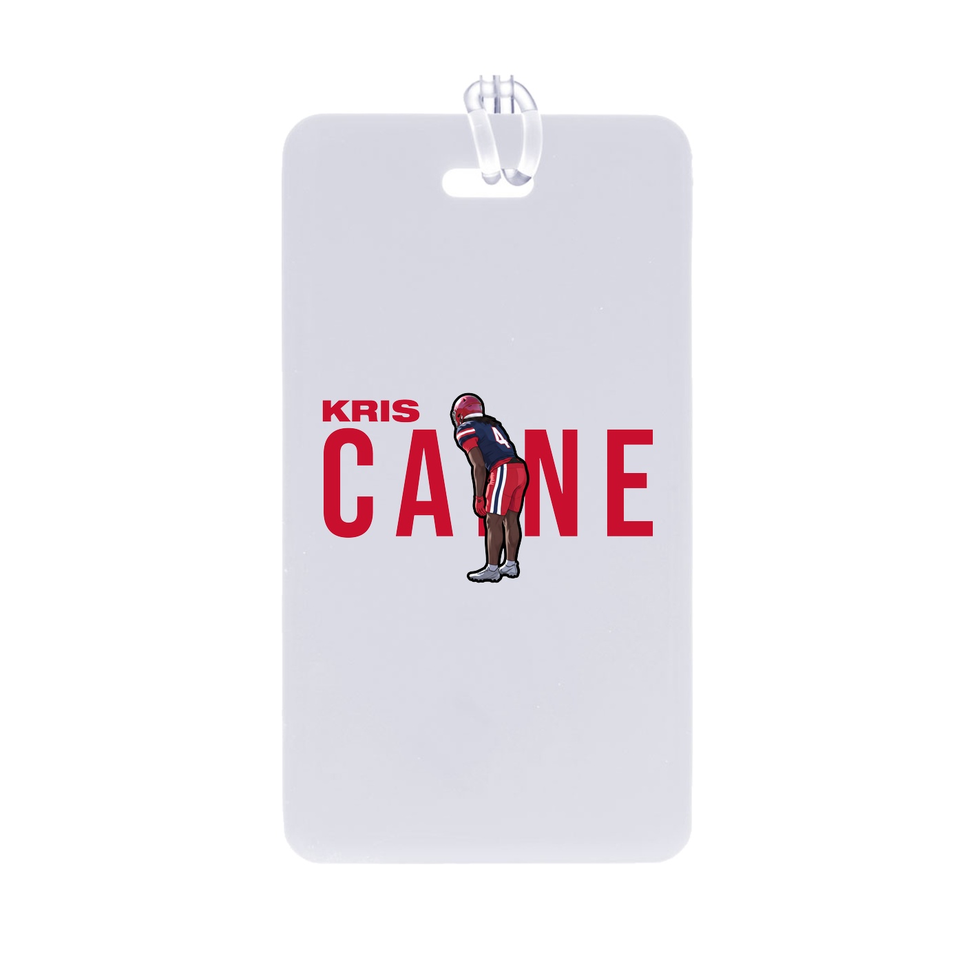 Bag Tag — Player Name in Classic