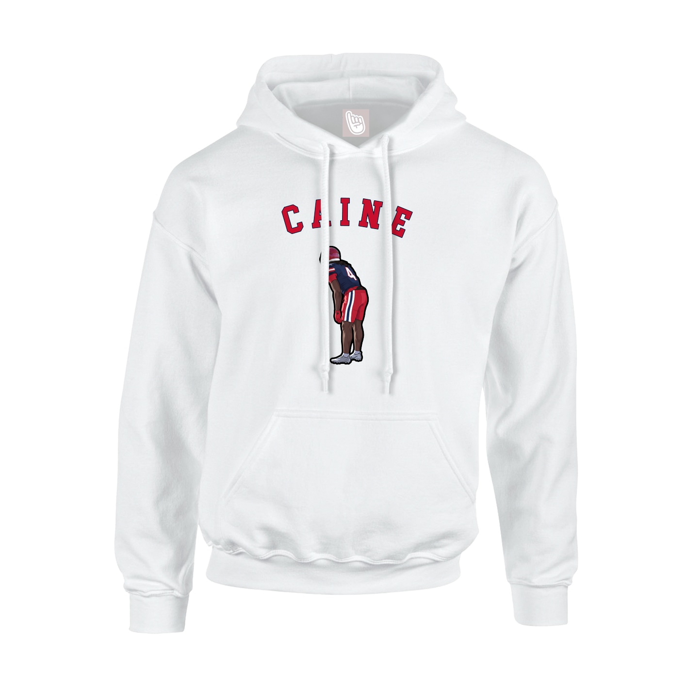 Hoodie — Shirsey Arch in White