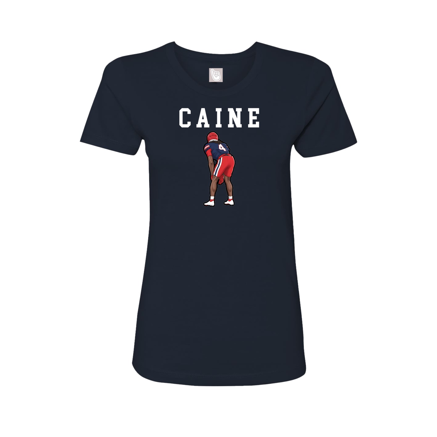 Fitted Women's Tee — Shirsey in Navy