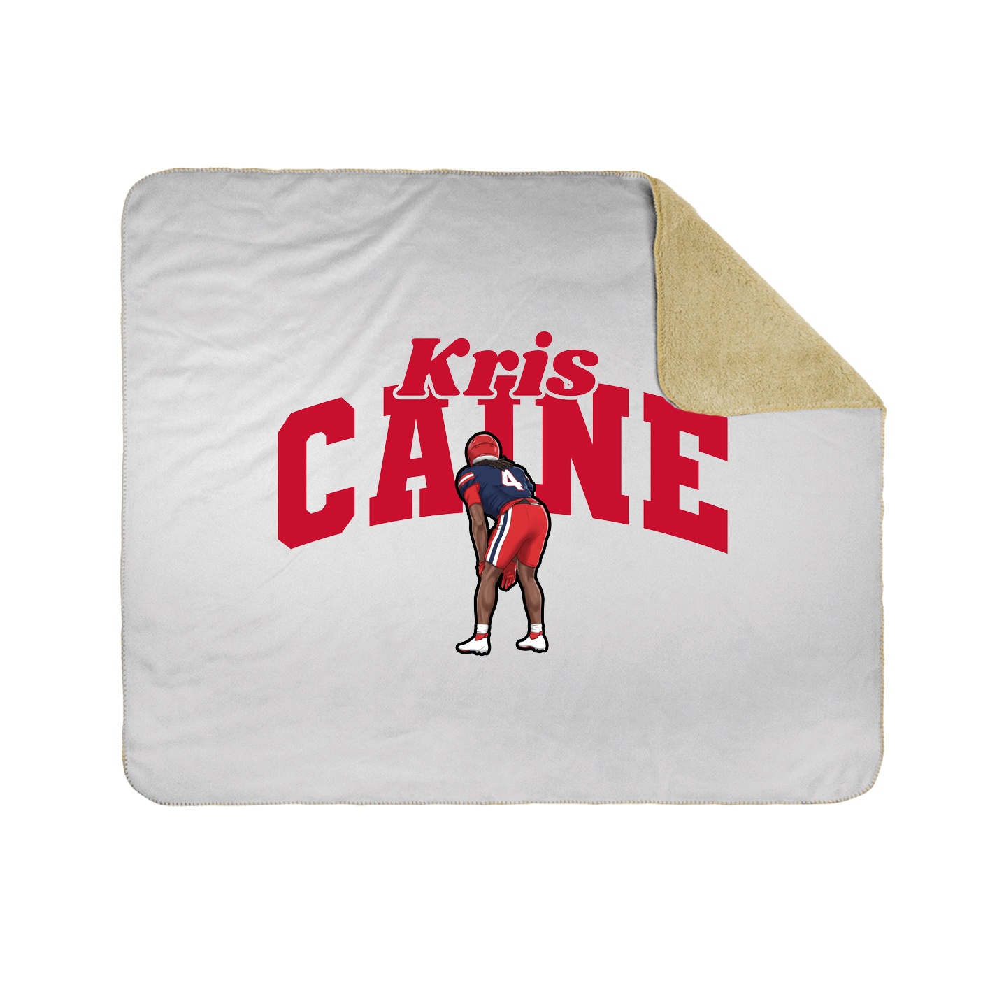 Throw Blanket — Signature Arch in White