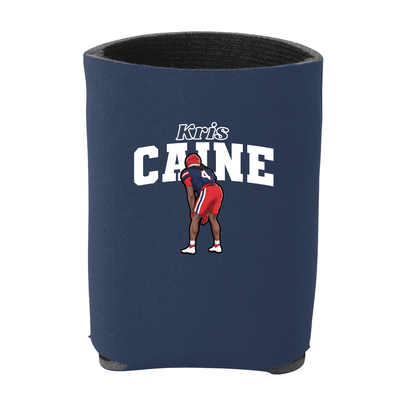 Can Holder — Name Arch in Navy