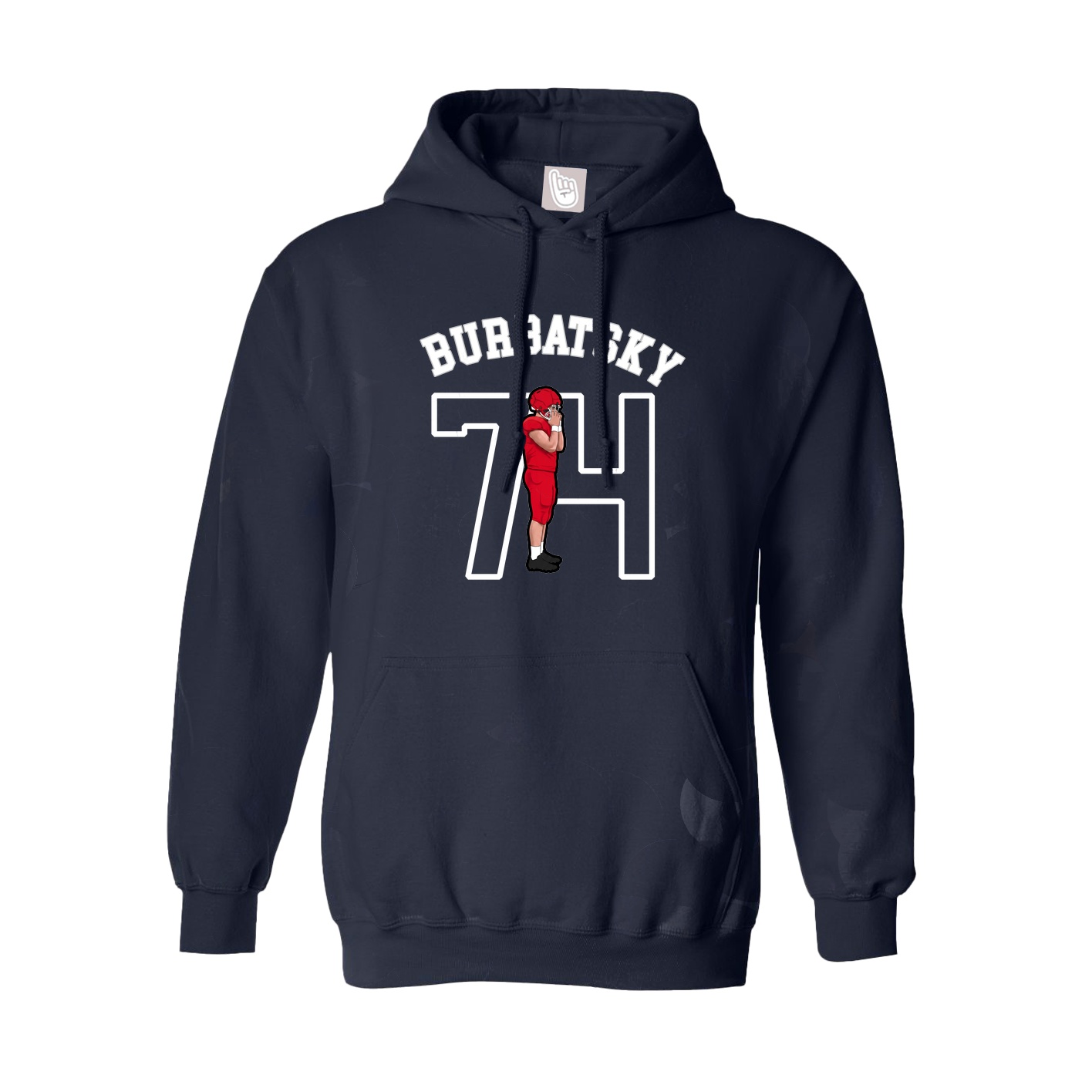 Youth Hoodie — Shirsey Arch in Navy